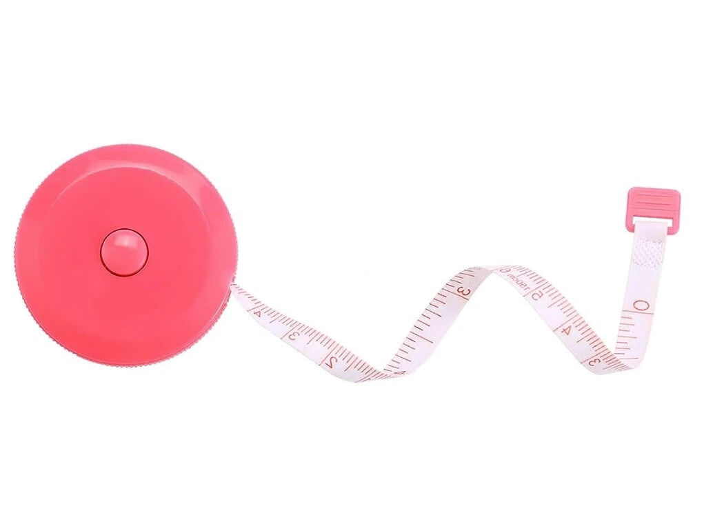 3 PCS of FLAMINGO PINK 60" 150cm Retractable Tape Measure Double Sided USA