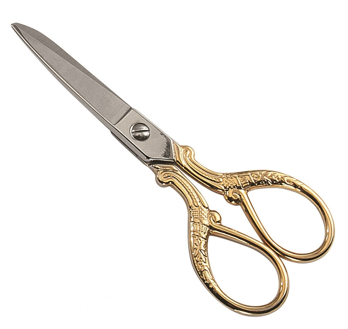 Specialty Forged 5" embroidery,sewing & trimming  Scissors,all steel gold plated
