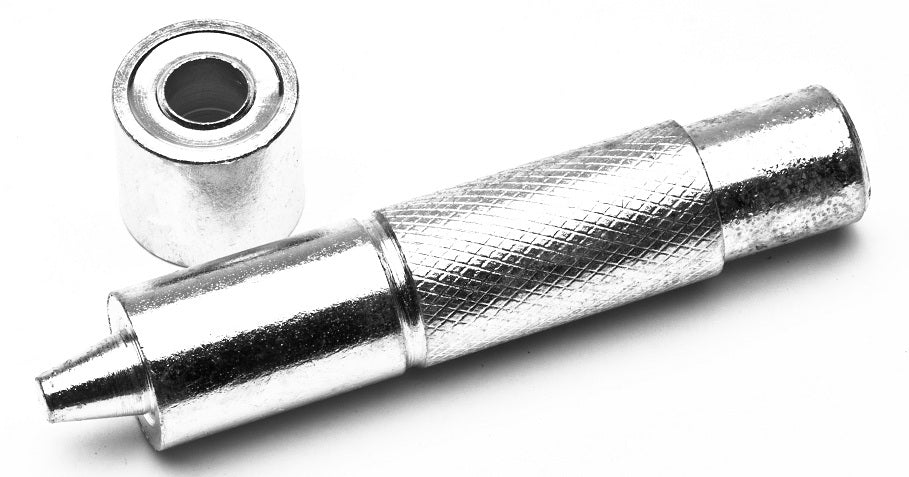 GROMMET,EYELET HAND SETTER + DIE CUTTER #2 SIZE 3/8" +ANVIL AL STEEL METAL USA