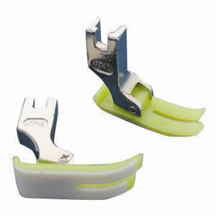 SET OF 2 INDUSTRIAL SEWING MACHINE NON-STICK TEFLON HIGH SHANK PRESSER FOOT FOR