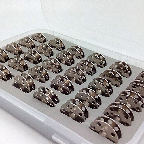 30pcs Bobbins In Box 203470 fits Consew 225/226rb Singer 111w 212w SEIKO STW-8B