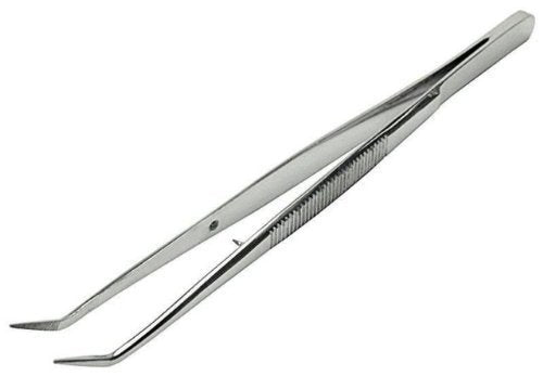 2 set of Sewing Machine Tweezers all steel, bent perfect for sewing machines usa