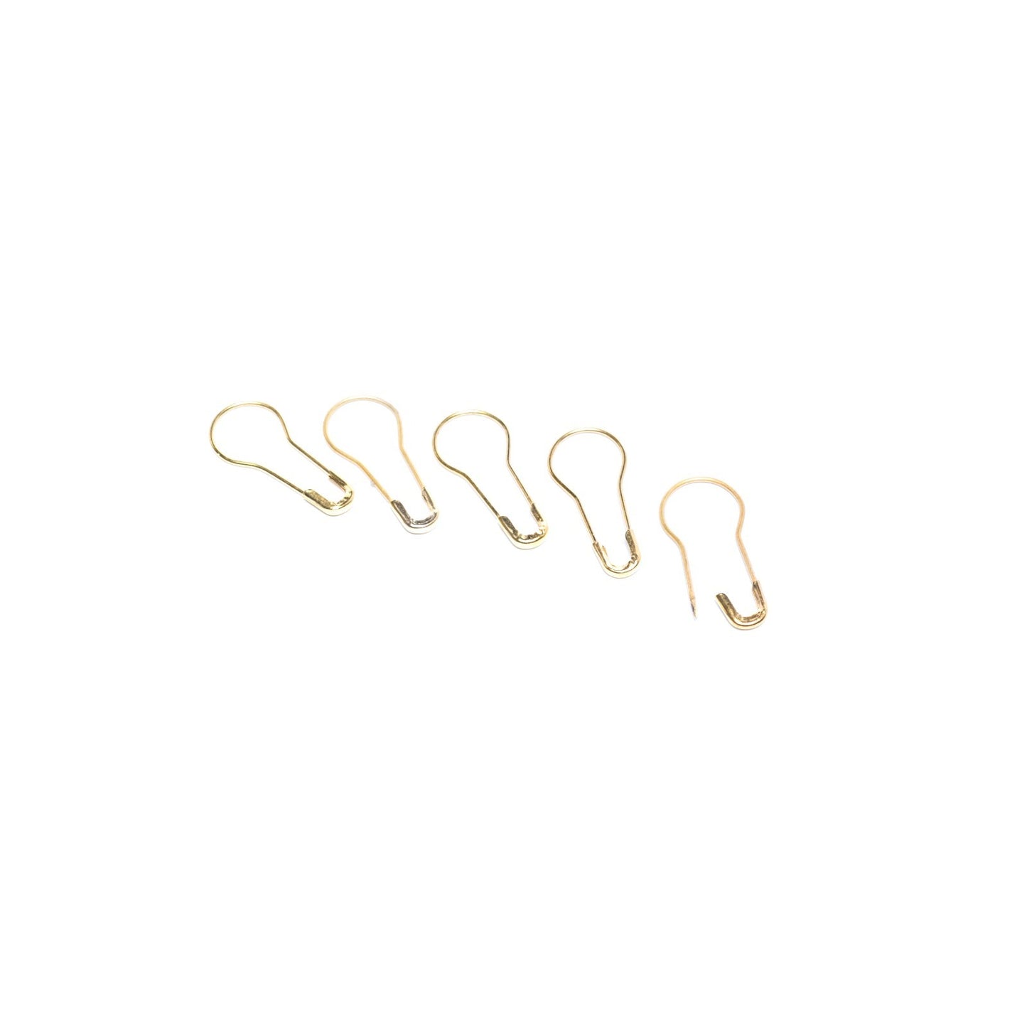 bulb shape safety pins 7/8" ,1000 or 200 ,brass,nickle or black choose option