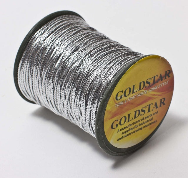 GOLD/SILVER METALLIC CORD 55 YARDS EACH  PERFECT FOR SEWING , CRAFT, EMBROIDERY