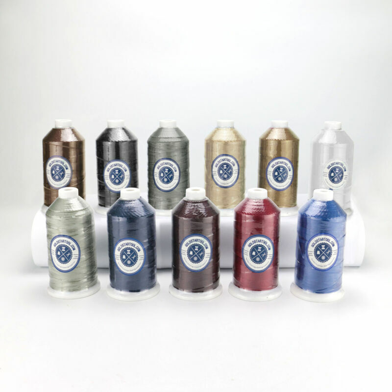 Bonded Nylon Thread - 1000 Yard Cone (choose y our size & color)