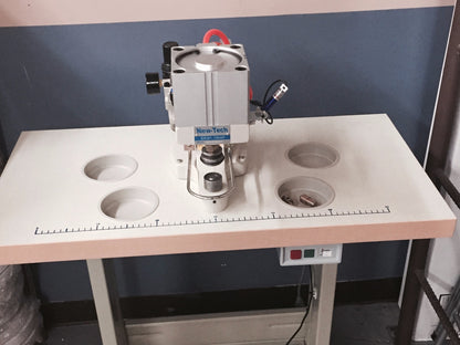 Pneumatic Attaching Machine with Laser Pointer and table for Grommet/Snap/Button