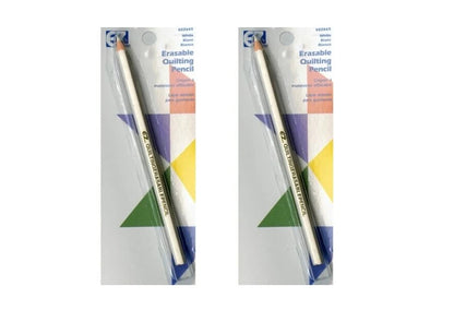 SET OF 2 White Fabric Marking Pencil, Great for Quilting US SELLER FREE SHIPPING