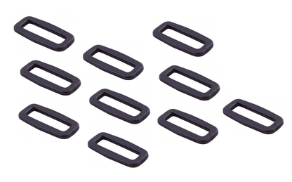 10PCS or 100PCS Plastic Strap Loop 3/4",1" & 1-1/2" for Webbing FREE SHIPPING