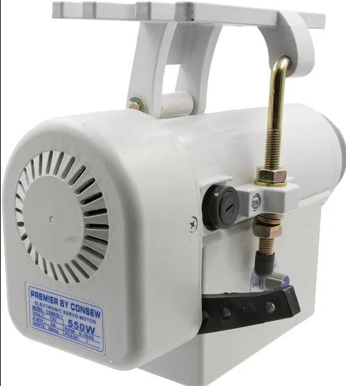 Original Consew Industrial Sewing Machine Servo Motor - 550 Watts 110 Volts