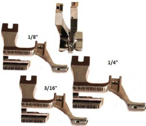 U193K+U192KC Welting Piping Walking Foot With Back Cut-Out For Easy Turning