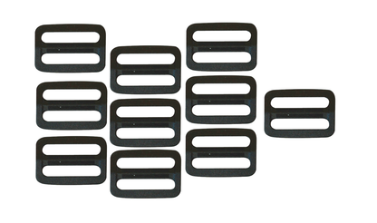 10PC or 100PC Plastic Strap SLIDE Adjuster 3/4", 1" & 1-1/2" for Nylon Webbing