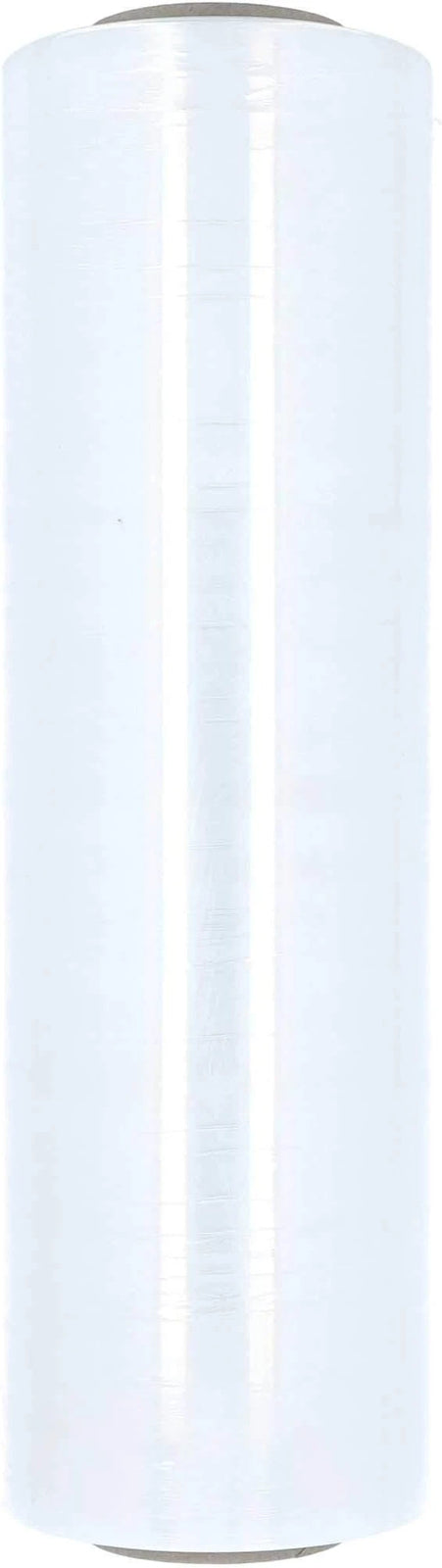 Stretch Wrap 18 Inch x 600 Feet, 90 Gauge Clear Plastic Cling Stretch Wrap