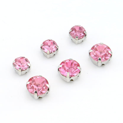Sew On Rhinestones  pack 100 choose color and size