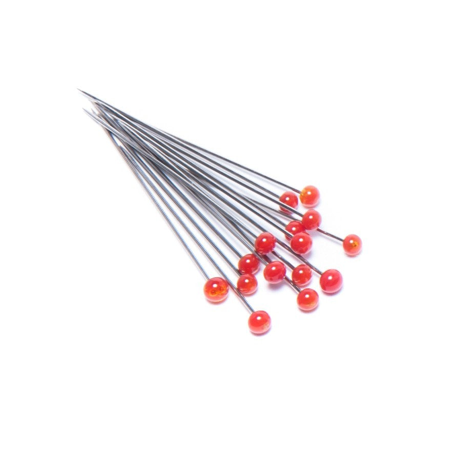 GLASS HEAD PINS 1-1/2" (150 PICS) HEAT & RUST RESISTANT CHOOSE YOUR COLOR USA