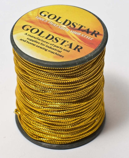 GOLD/SILVER METALLIC CORD 55 YARDS EACH  PERFECT FOR SEWING , CRAFT, EMBROIDERY