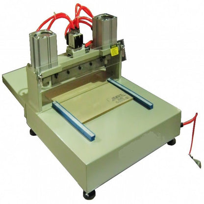 12" Pneumatic Swatch Cutter,A neat and clean accurately cut sample swatch, USA