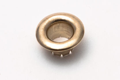 100 pk GOLD Eyelets self piercing 3/16" #00 for garment & crafts USA seller