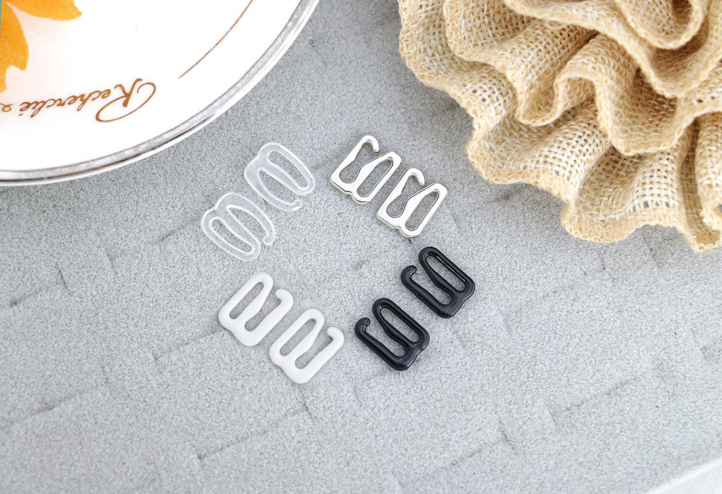 Bra Strap Adjuster Slider/ Hooks /O Rings Lingerie, choose size,color quantity