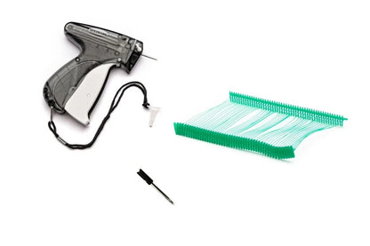 Garment Price Label Tagging Gun   1000 2" GREEN Barbs  1 Needle FREE SHIPPING