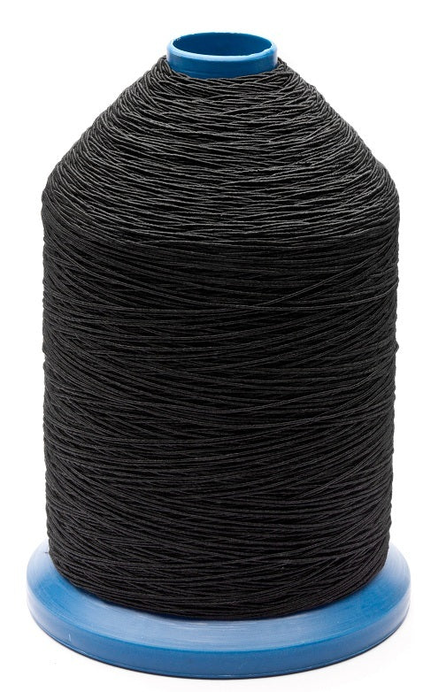 WHITE & BLACK  Elastic Thread .03mm 3000 yard per cone, you get 1 cone of each
