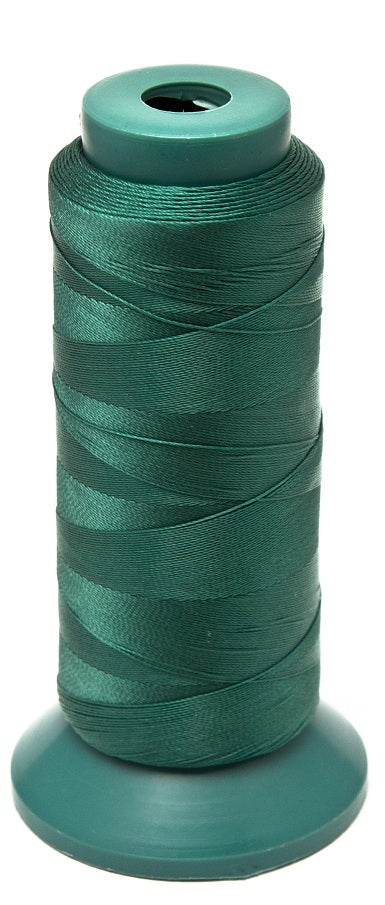 Heavy Duty 100% Nylon Thread (T-70) green color 1000 yard for sewing leather usa