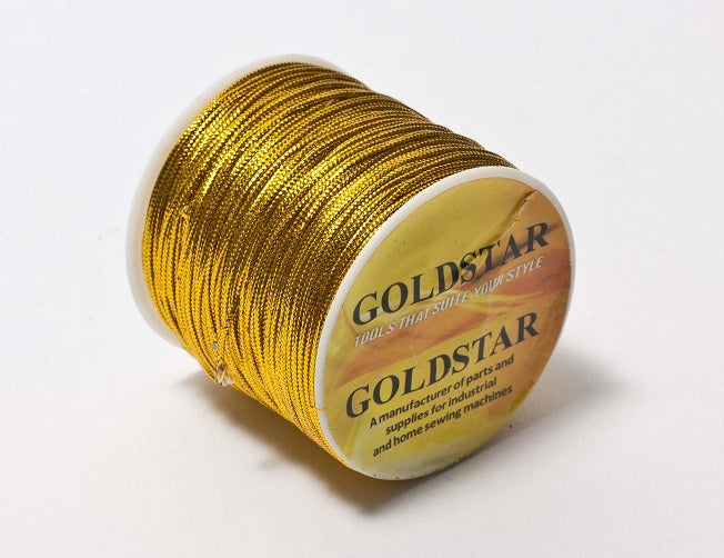 GOLD/SILVER METALLIC CORD 55 YARDS EACH  PERFECT FOR SEWING , CRAFT, EMBROIDERY