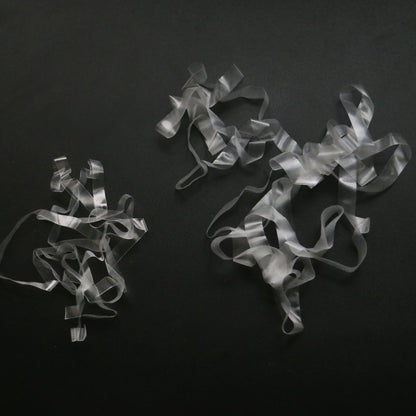 Clear Elastic (Silicone Elastin)made of TPU, soft and comfortable to your skin,