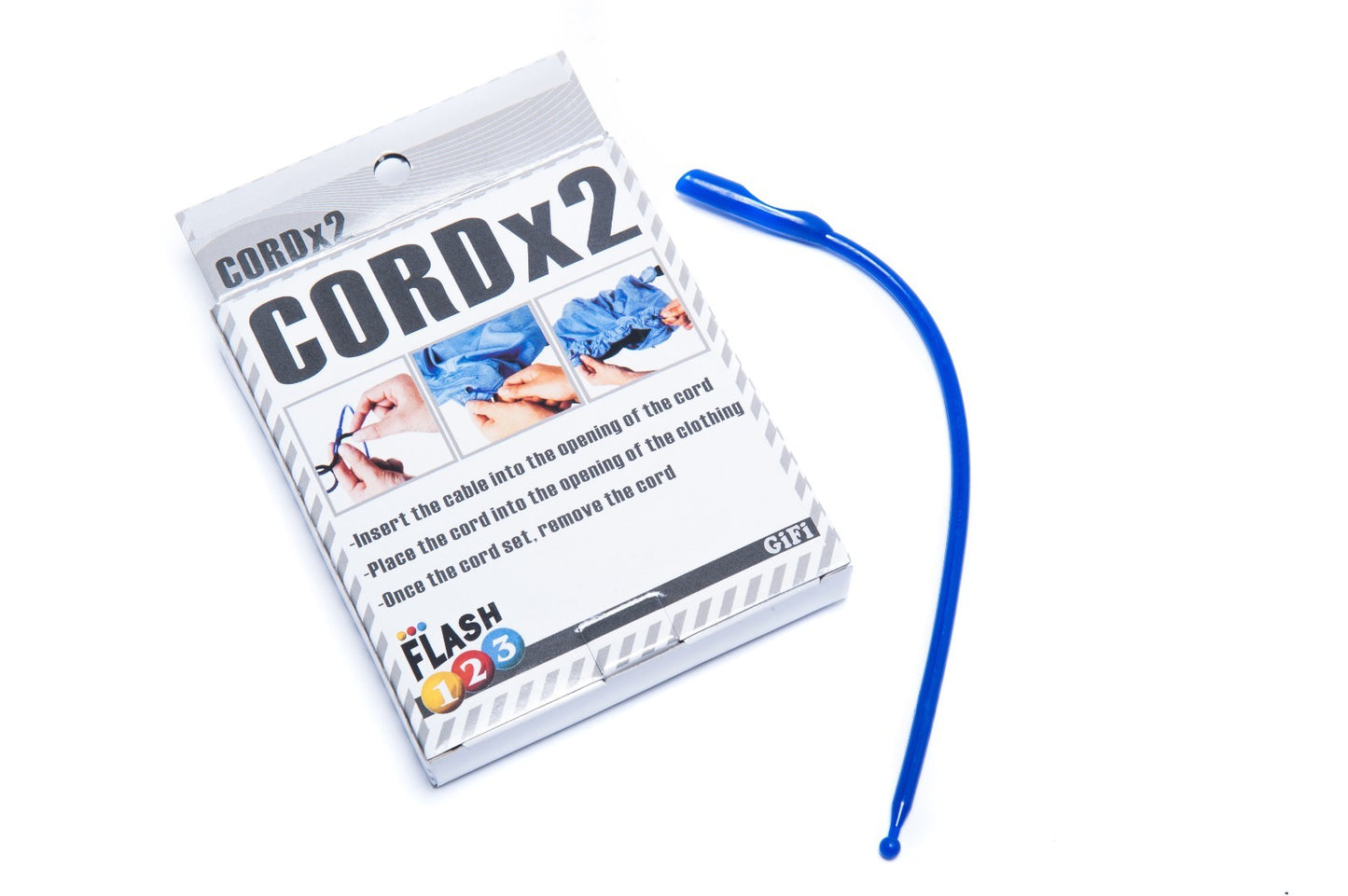 DRAWSTRING THREADER for casing on totes, hoods, lounge wear active SET OF 2