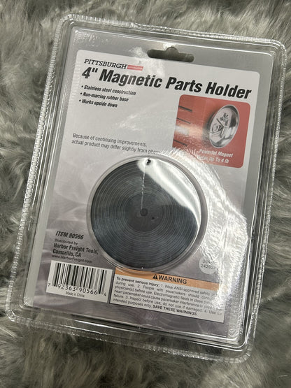 SET OF 2 LARGE 6" and MEDIUM 4" Magnetic Parts Holder PITTSBURGH Automotive