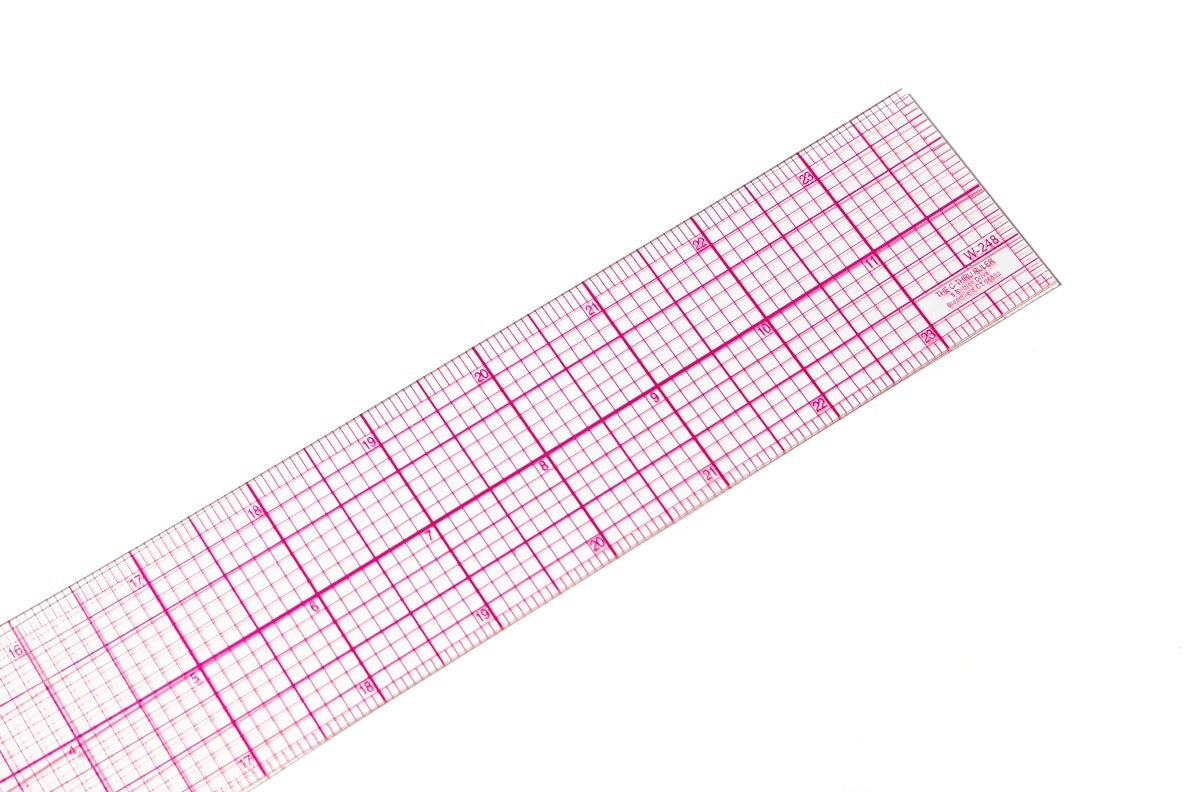 C-Thru B-97 24" ,clear,plastic,great for pattern making & more
