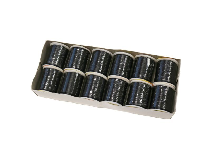US SELLER Box of 12 Spools Invisible Nylon Thread 220 Yard Spool CLEAR or SMOKE