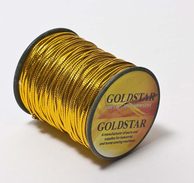 GOLD/SILVER METALLIC CORD 55 YARDS EACH  PERFECT FOR SEWING , CRAFT, EMBROIDERY