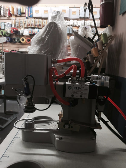 Pneumatic Attaching Machine with Laser Pointer and table for Grommet/Snap/Button
