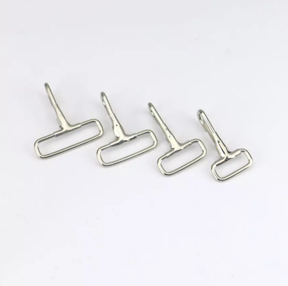 10PC or 100PC Metal Fixed Loop Spring SNAP HOOK Choose Size US SELLER FREE SHIP