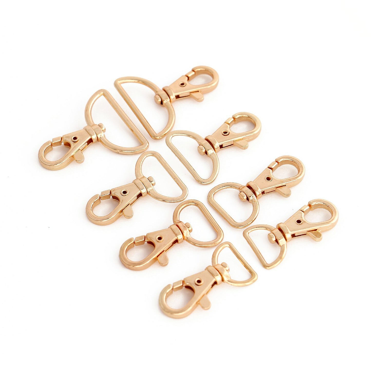 Lobster Claw Clasps Swivel Snap Hook, Choose color, size & quantities USA SOLD