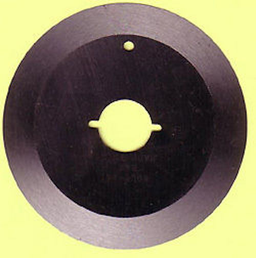 4" round beveled blade for Eastman Robin & Falcon end cutter R80c1-141 USA SALE