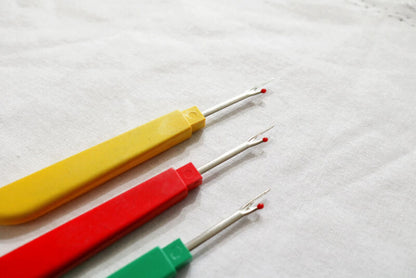 NEW! PACK OF 3 Seam Rippers, 5 inch with Safety Cover - US SELLER FREE SHIPPING