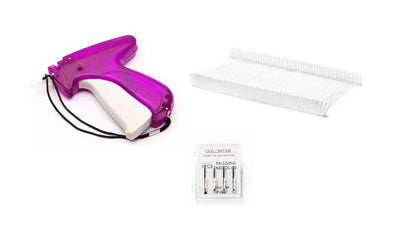 quilters fine Tagging Gun + 5000 1" fine Fasteners + 4 extra needles for quilts