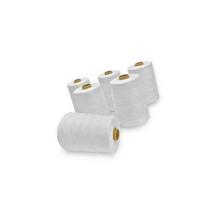 THREAD FOR PORTABLE BAG CLOSING MACHINES 3 SPOOLS 1000 YARD EACH T190 WHITE USA