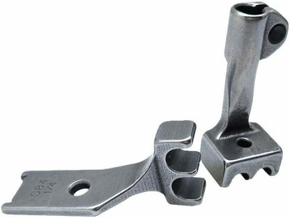 S84+S83 1/4" Welting / Piping Walking Presser Foot Set