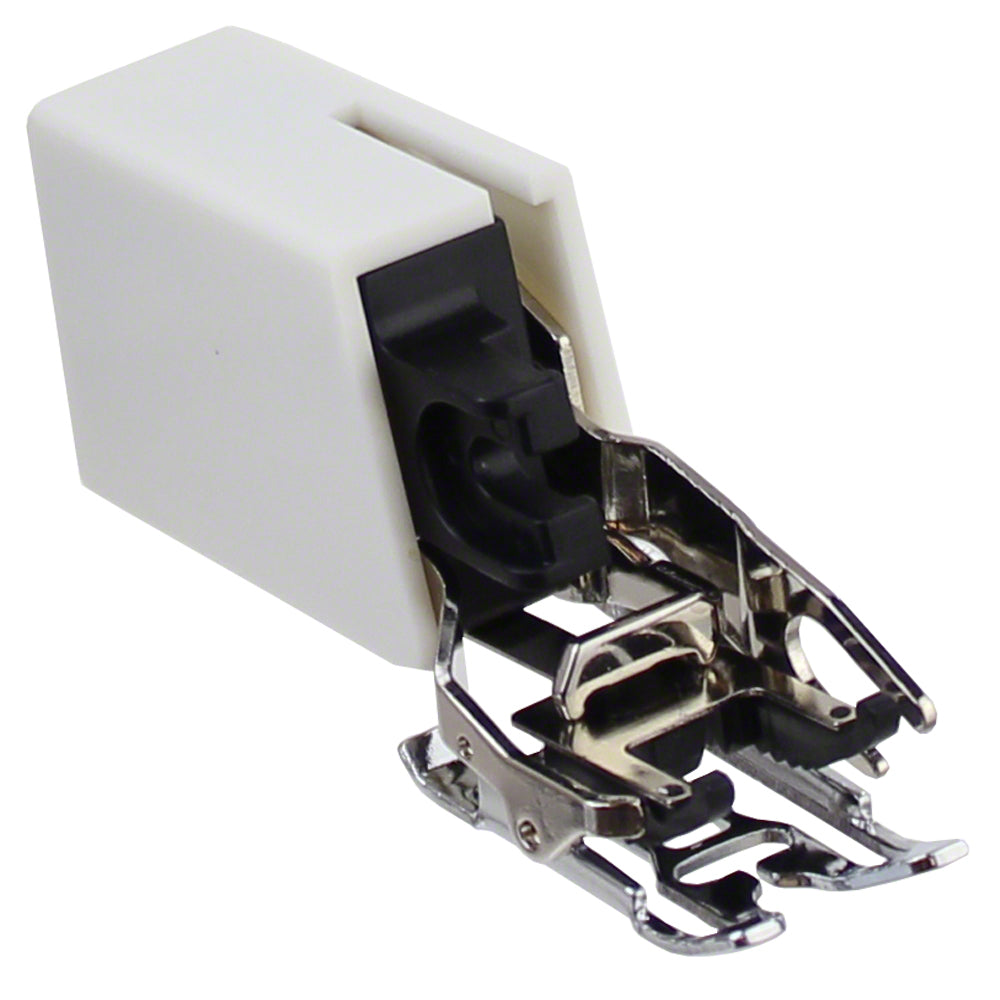 423242-451 EVEN FEED FOOT,This foot has built-in feed dogs to grip your fabric f