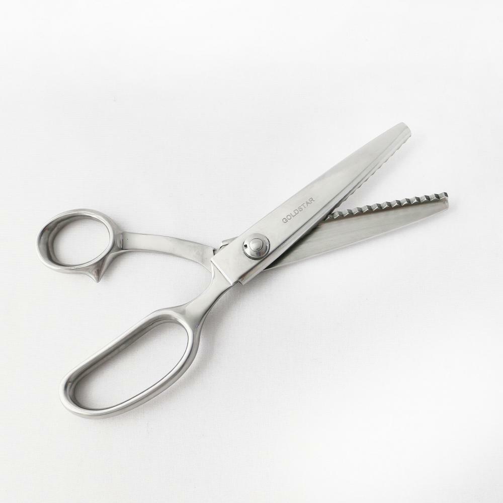 Industrial Forged 9-Inch Heavy-Duty Pinking Shears. scissors Saw Toothed blades
