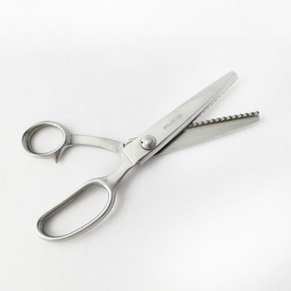 Industrial Forged 9-Inch Heavy-Duty Pinking Shears. scissors Saw Toothed blades