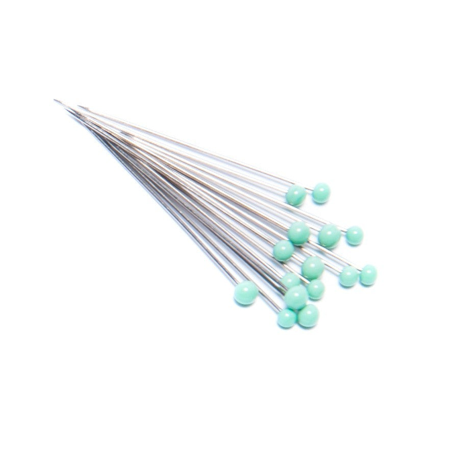 GLASS HEAD PINS 1-1/2" (150 PICS) HEAT & RUST RESISTANT CHOOSE YOUR COLOR USA