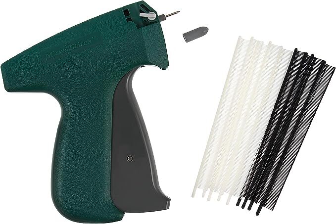 MicroStitch Tagging Gun Starter Kit 1 Needle 540 Black Fasteners & 540