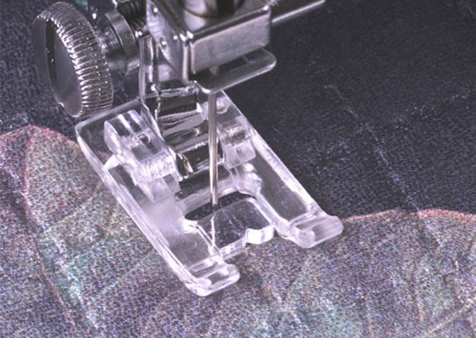 Singer Satin Stitch Special Purpose Foot #006172008-P will fit all snap on foot