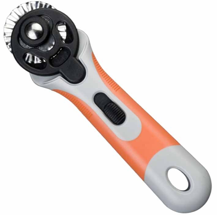 45MM Rotary Cutter Decorative Edge WAVE Blade TOOL , FOR FABRIC , PAPER & CRAFTS