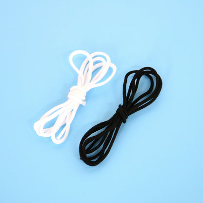Elastic Earloop Ear Rope Stretch Flat String choose size & color