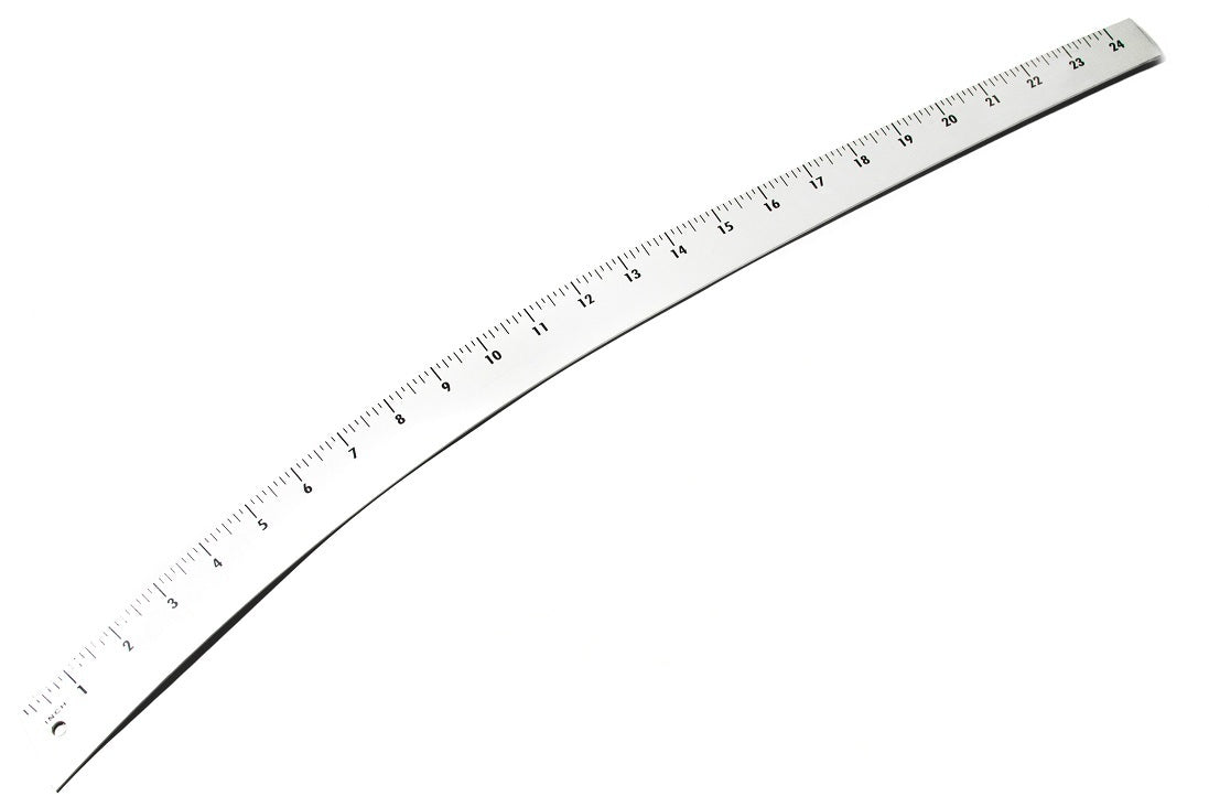 designers Hip Curve 24"  for pattern and garment making ,in inches aluminium usa