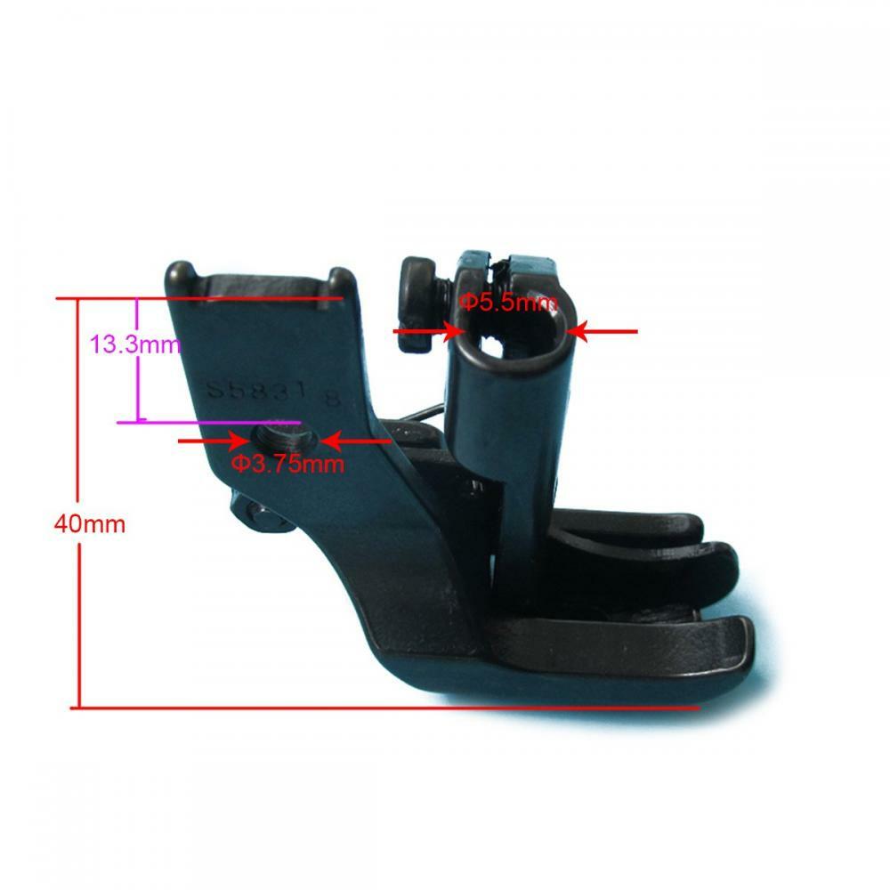 S585R Walking Industrial Pressure Foot With Right Guide Walking Foot Set